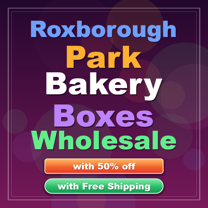 Roxborough Park bakery boxes