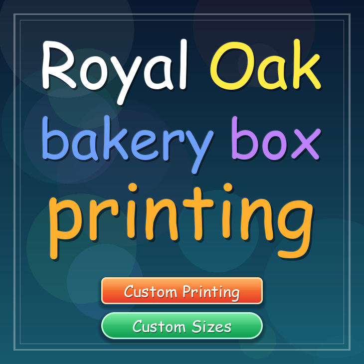 Royal Oak bakery box printing