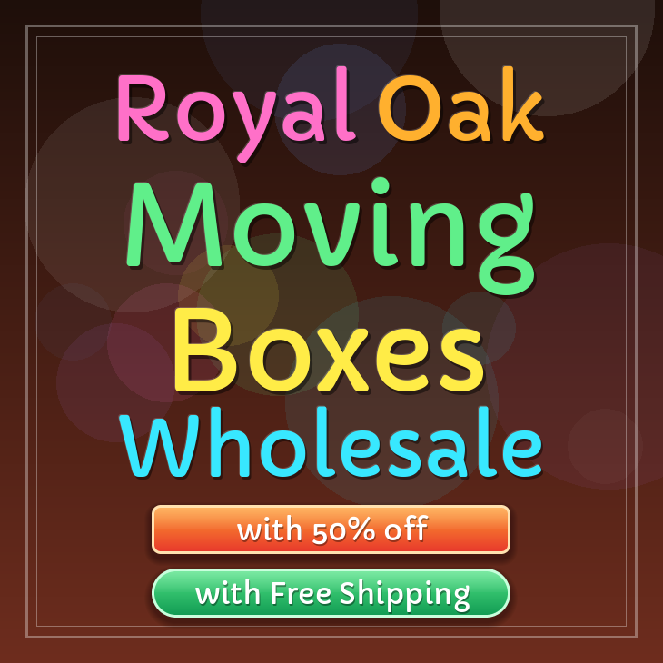 Royal Oak moving boxes