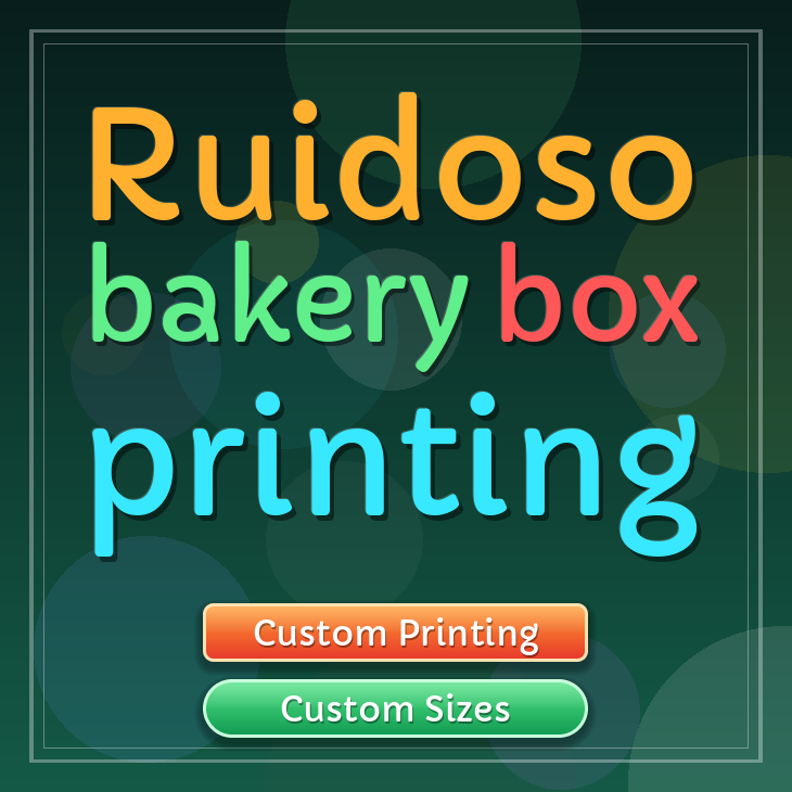 Ruidoso bakery box printing