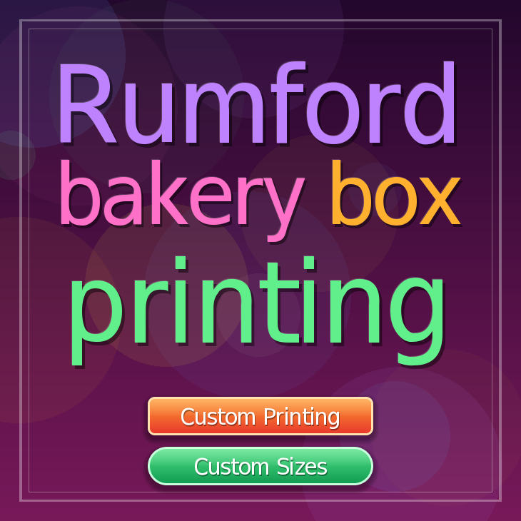 Rumford bakery box printing