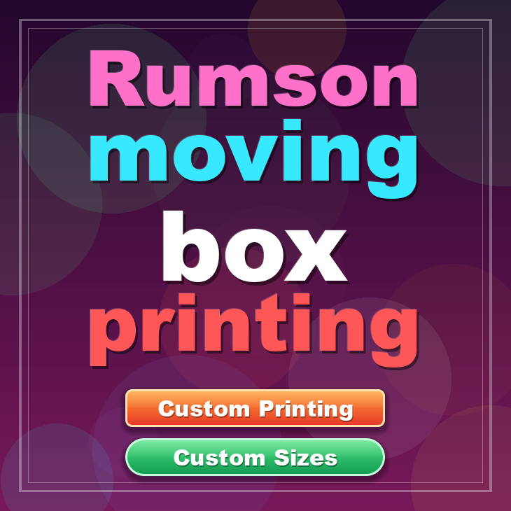 Rumson moving box printing