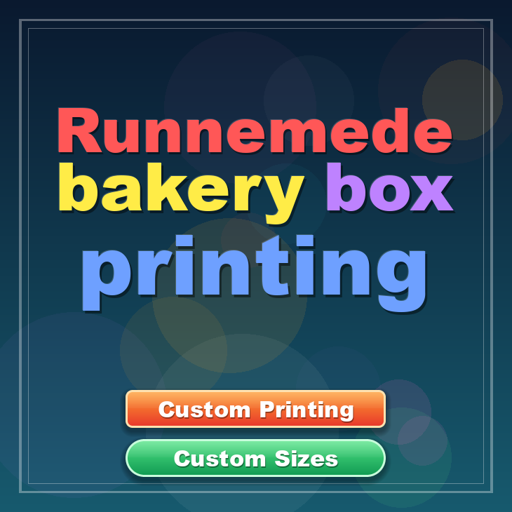 Runnemede bakery box printing