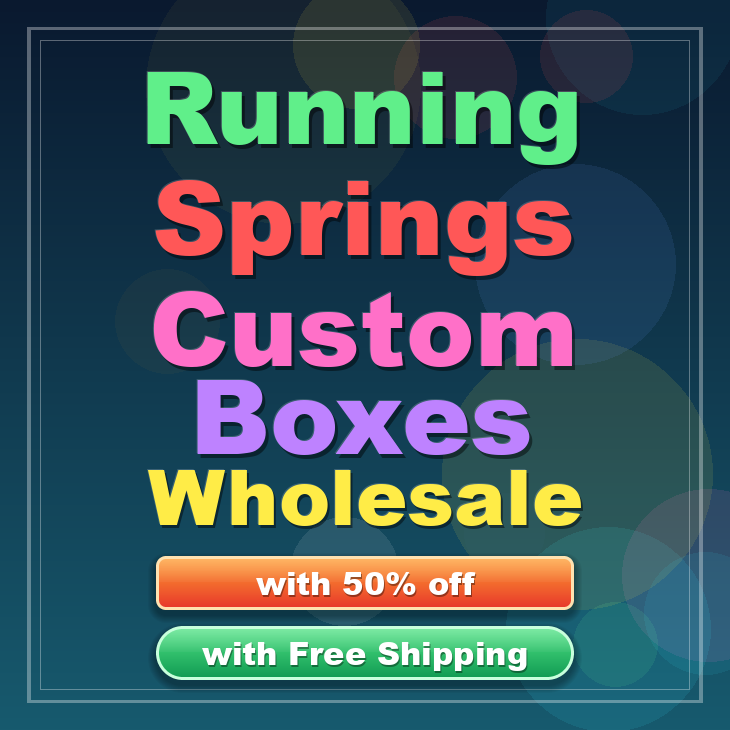 Running Springs custom boxes