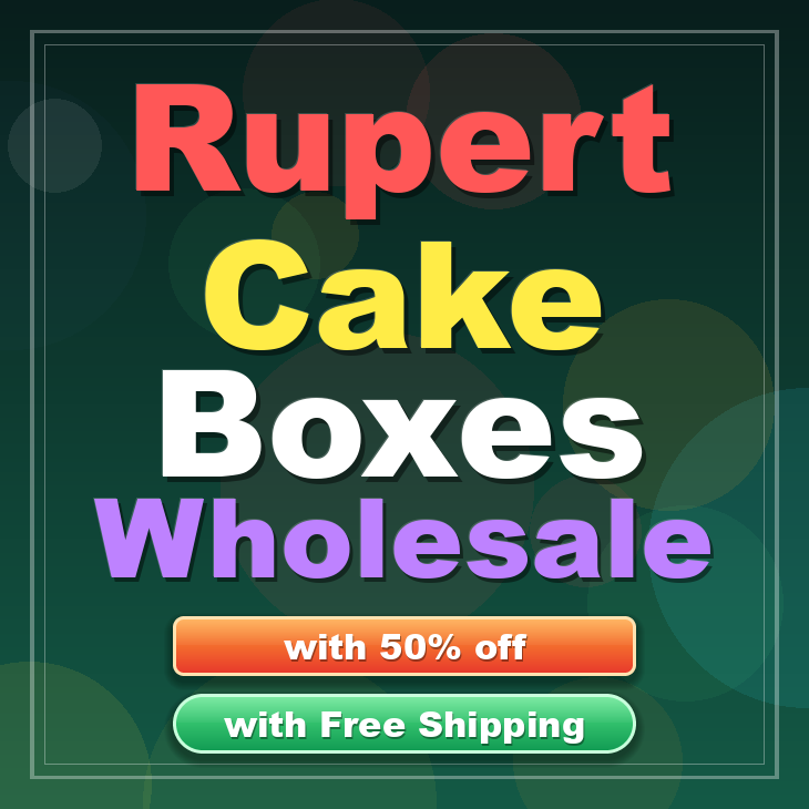 Rupert cake boxes