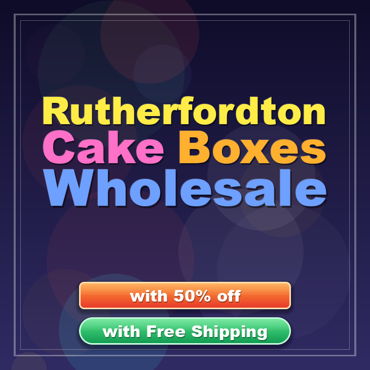 Rutherfordton cake boxes