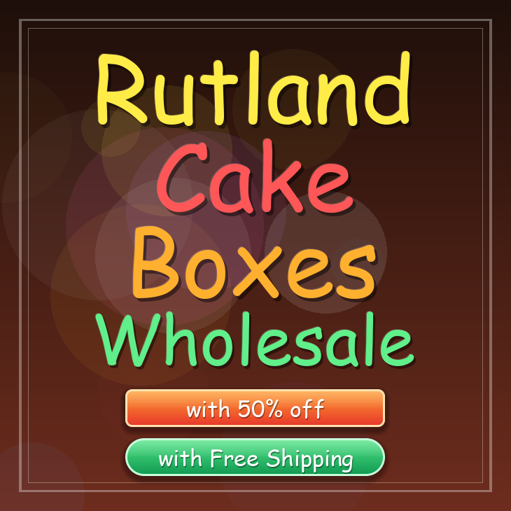 Rutland cake boxes