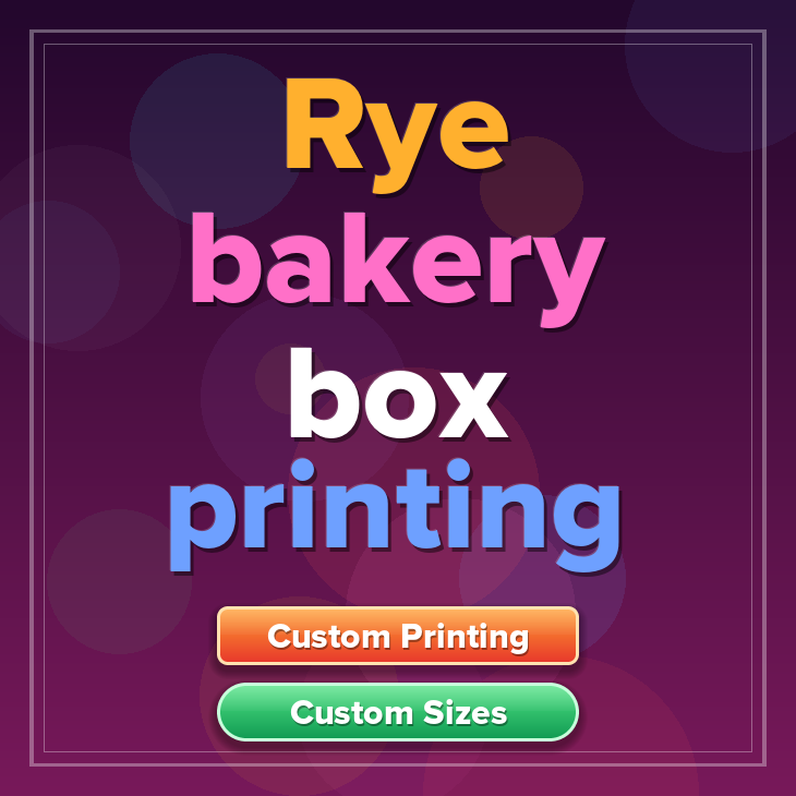 Rye bakery box printing