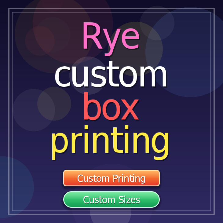 Rye custom box printing