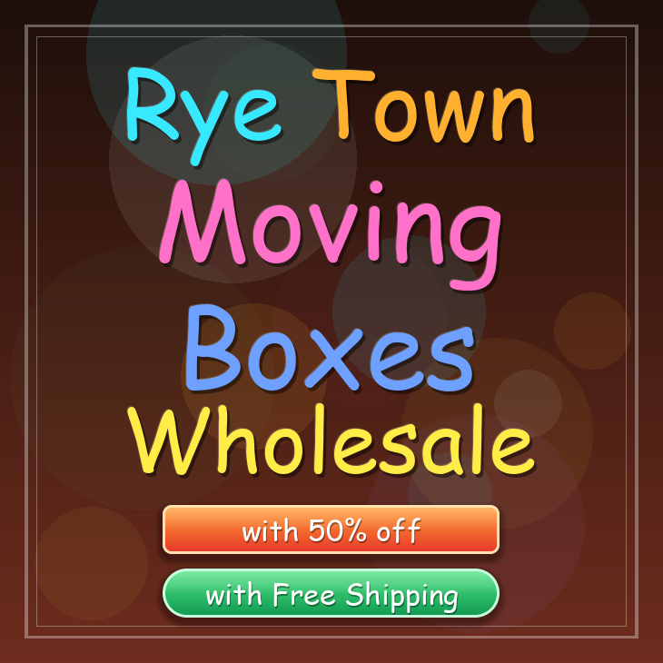 Rye Town moving boxes