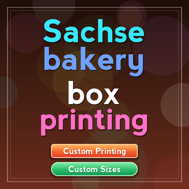 Sachse bakery box printing