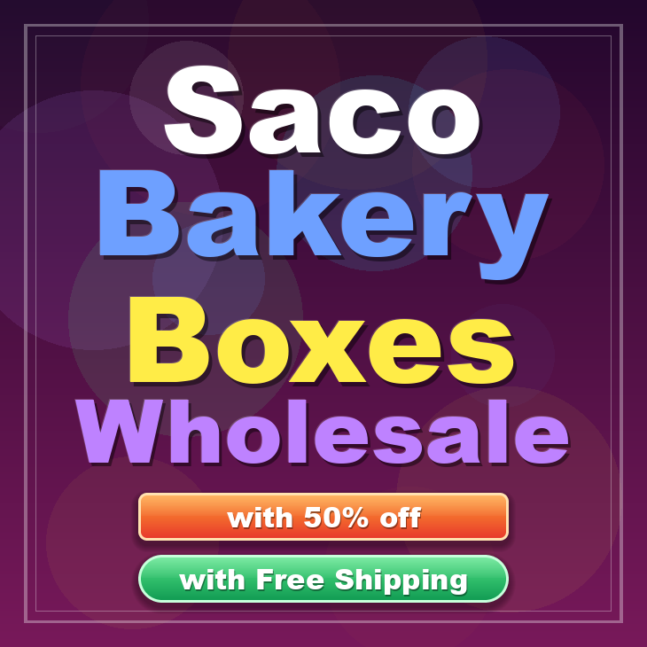 Saco bakery boxes