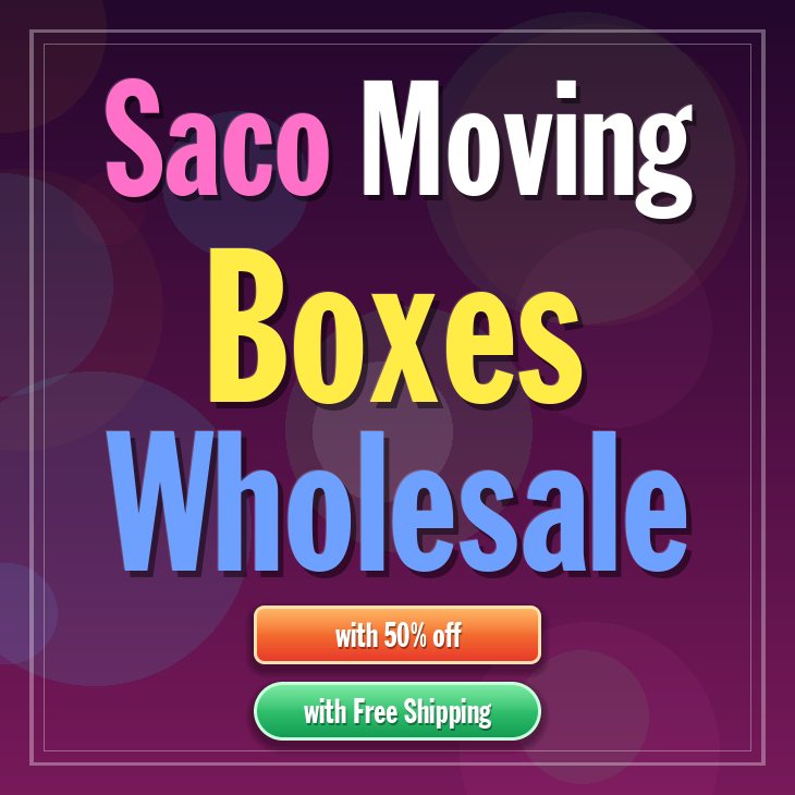 Saco moving boxes