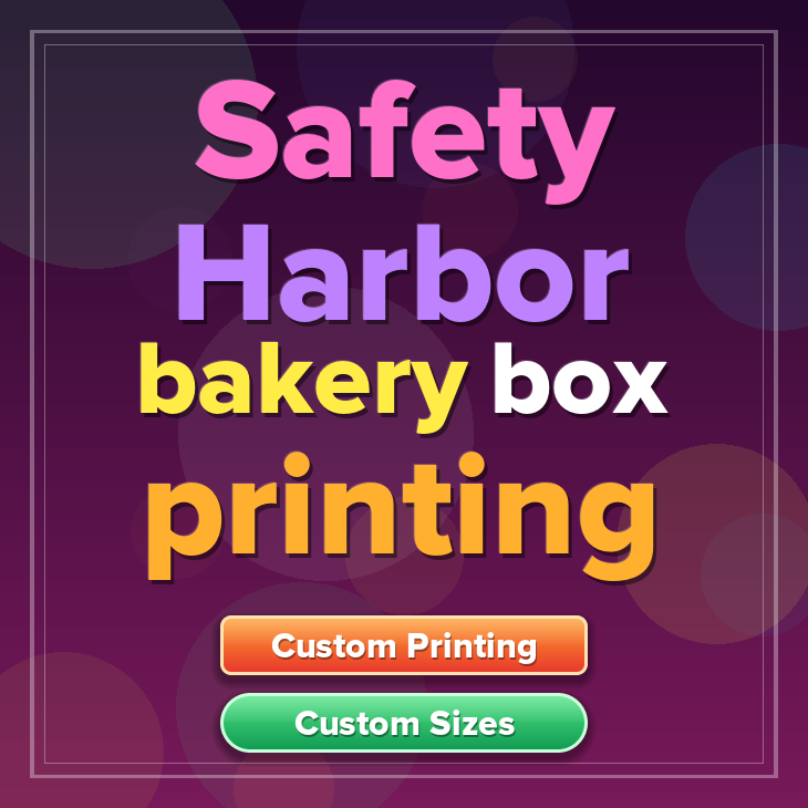 Safety Harbor bakery box printing