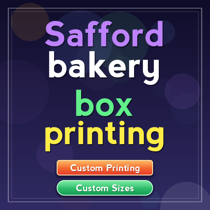 Safford bakery box printing