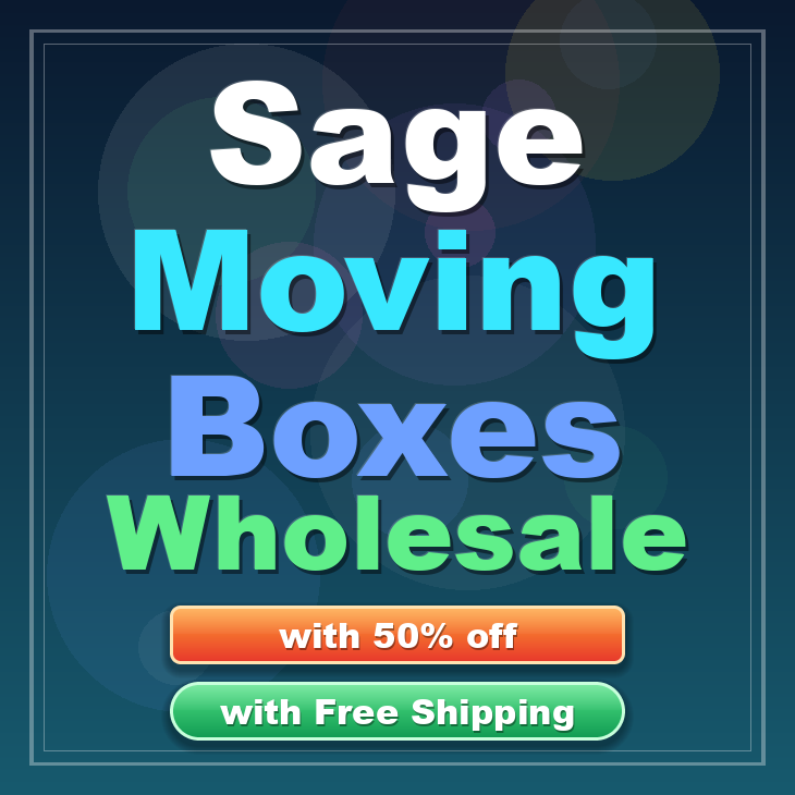 Sage moving boxes