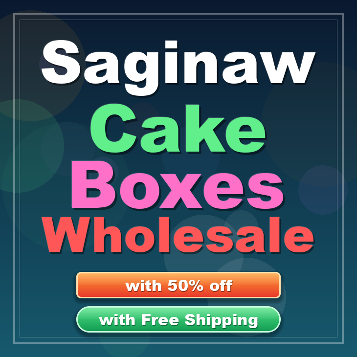 Saginaw cake boxes