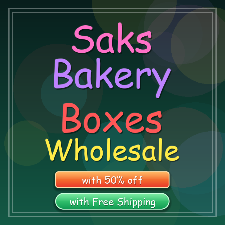 Saks bakery boxes