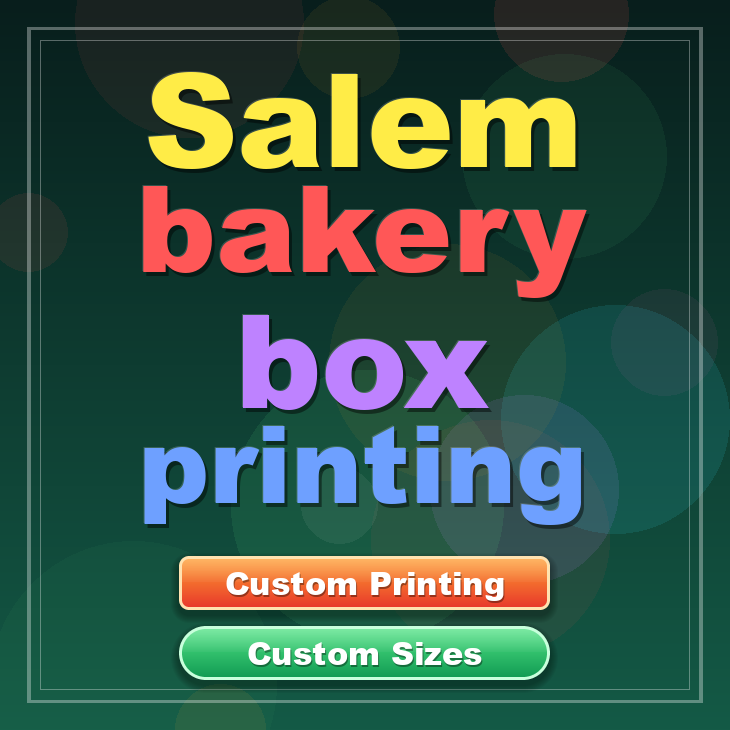 Salem bakery box printing