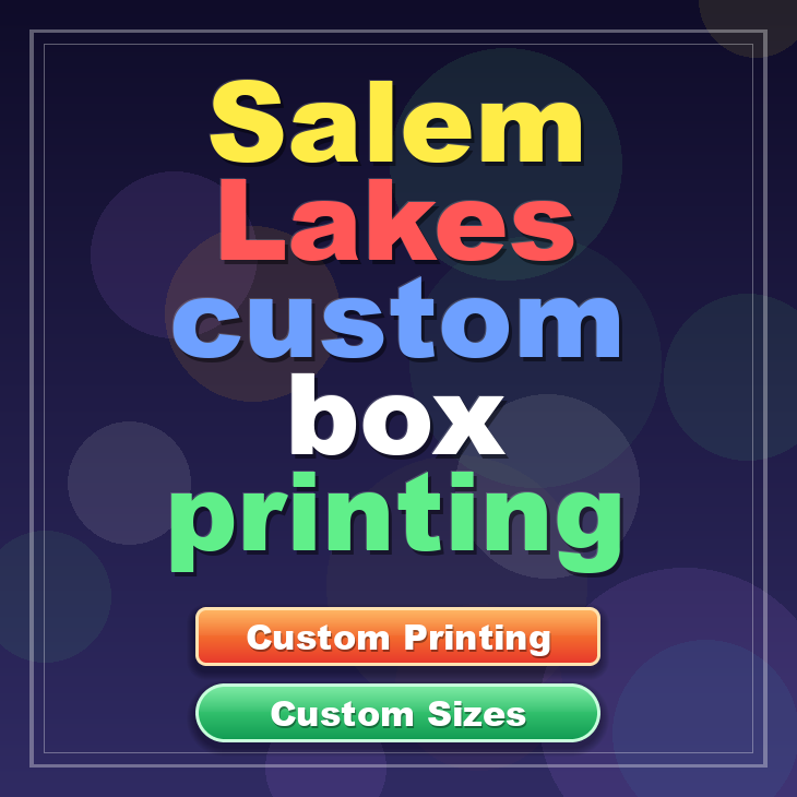 Salem Lakes custom box printing