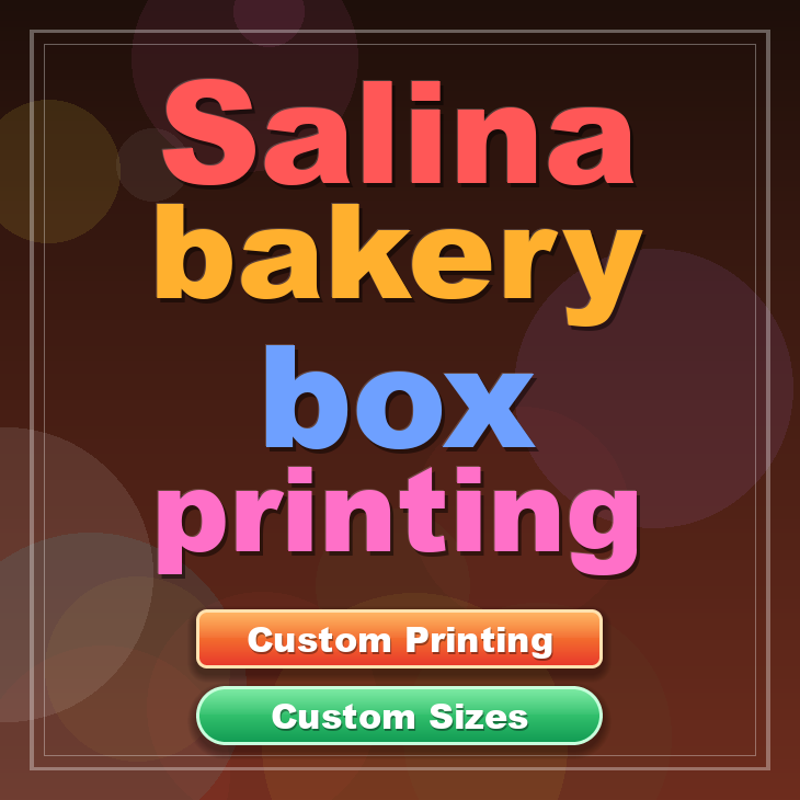 Salina bakery box printing