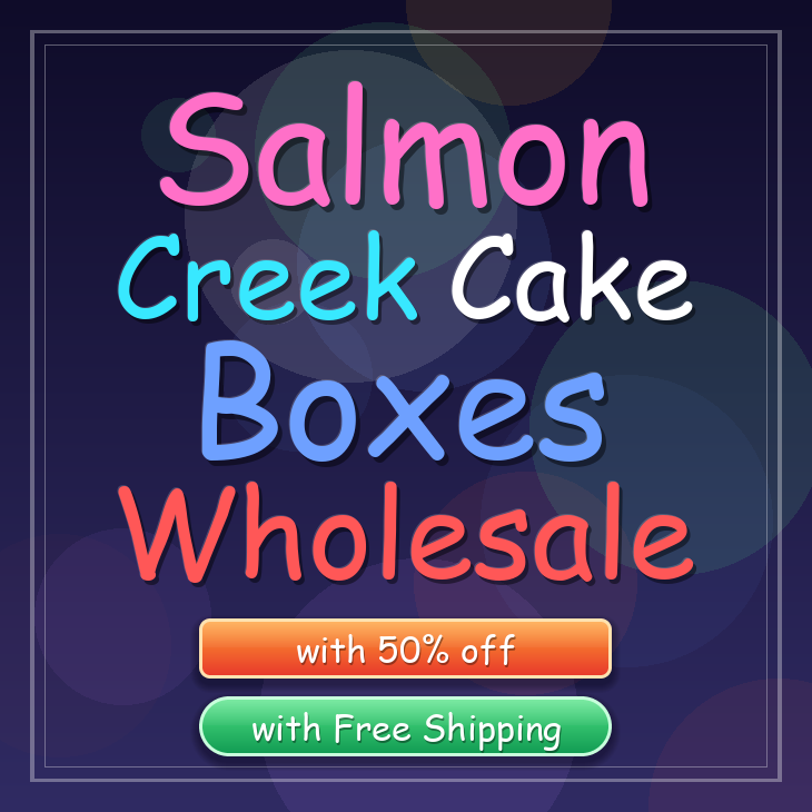Salmon Creek cake boxes