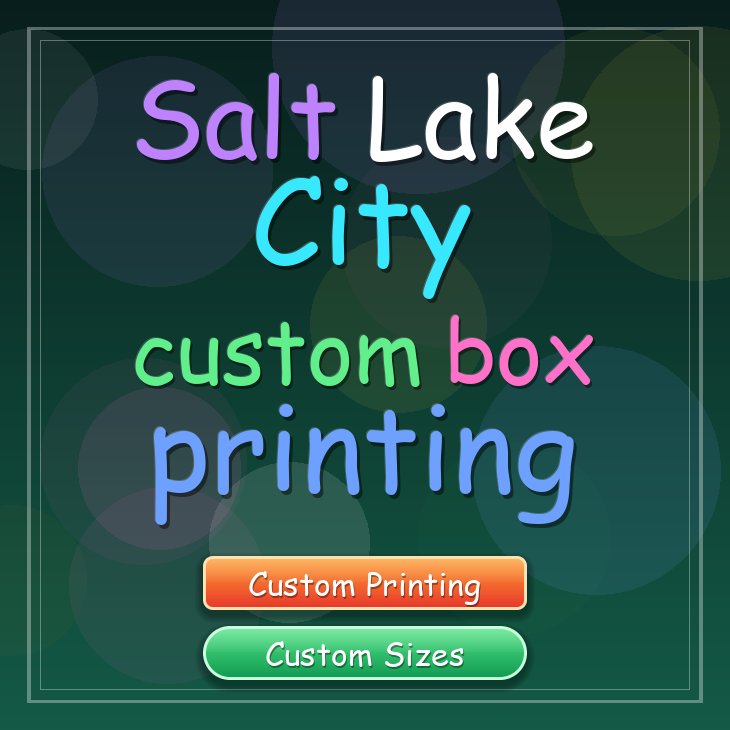 Salt Lake City custom box printing
