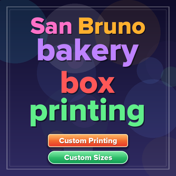San Bruno bakery box printing