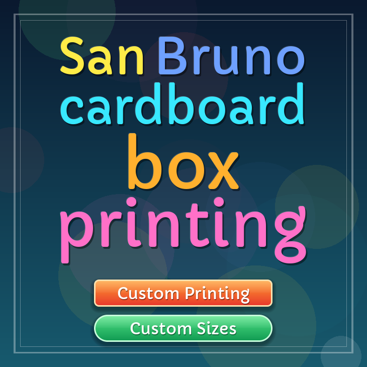 San Bruno cardboard box printing