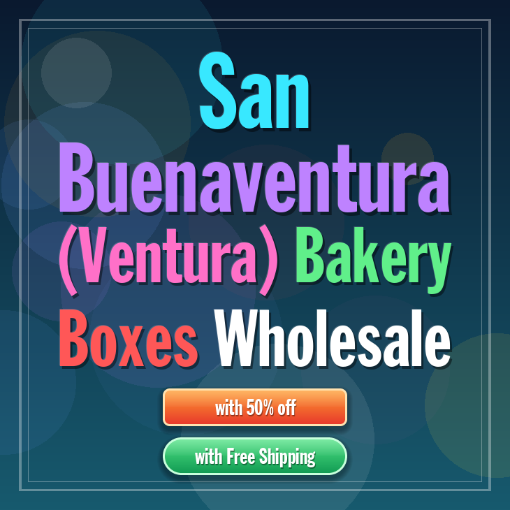 San Buenaventura (Ventura) bakery boxes