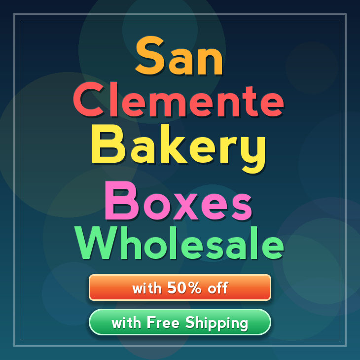 San Clemente bakery boxes