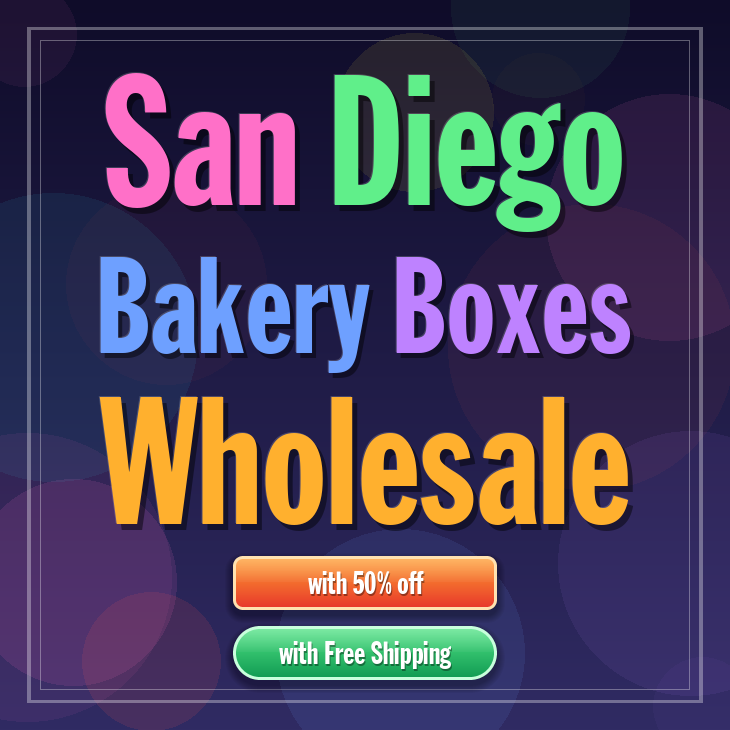 San Diego bakery boxes