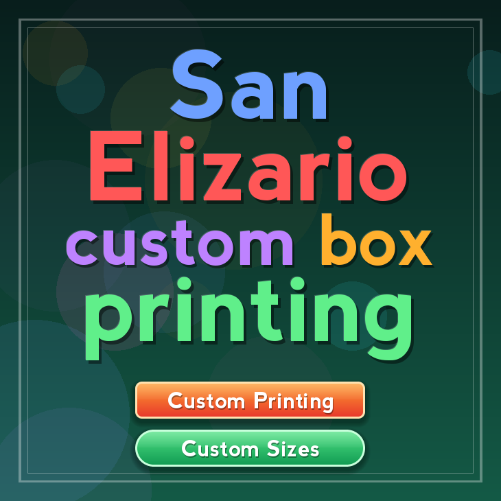 San Elizario custom box printing