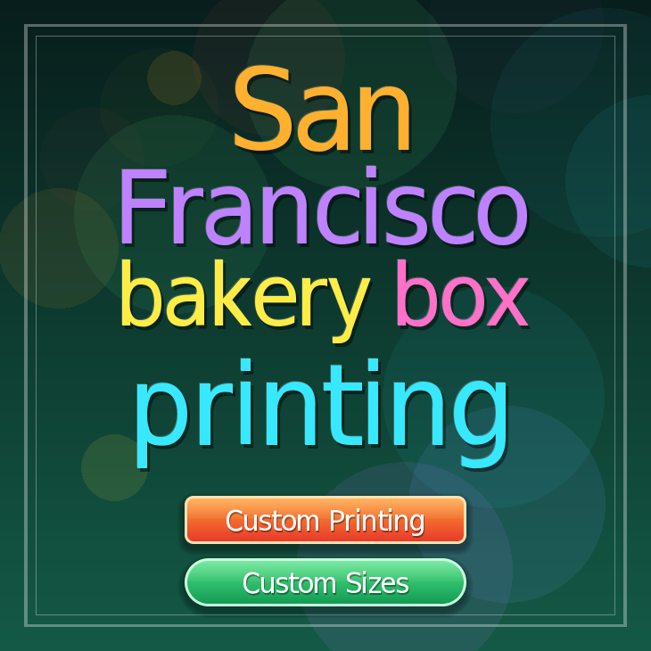 San Francisco bakery box printing