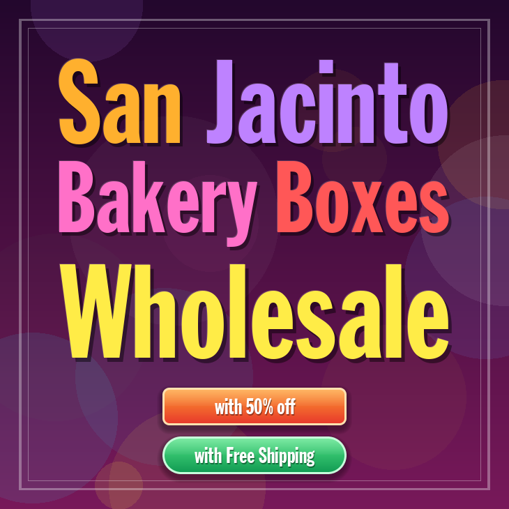 San Jacinto bakery boxes