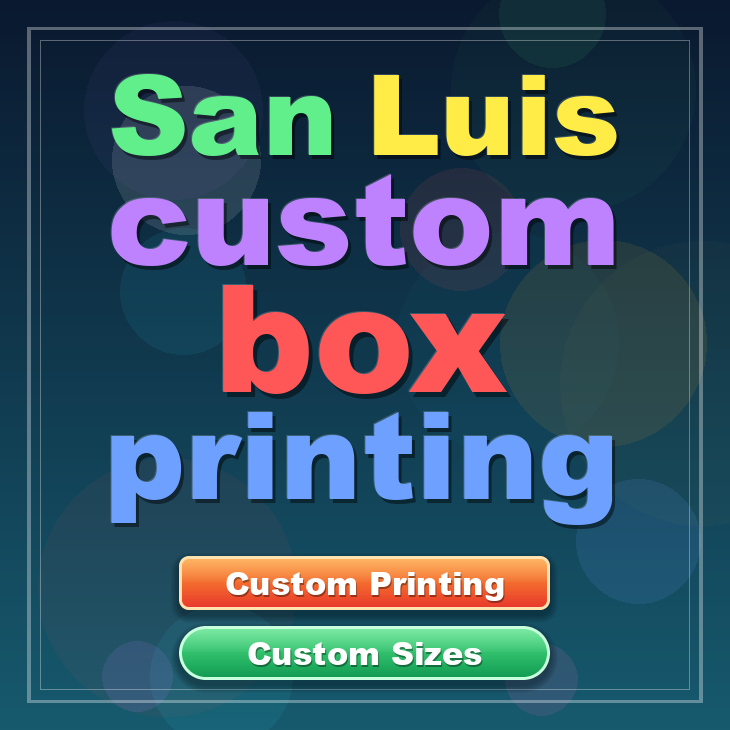 San Luis custom box printing