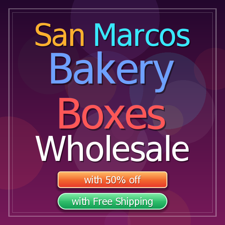 San Marcos bakery boxes