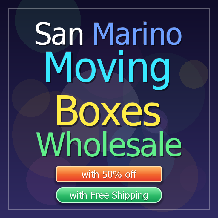 San Marino moving boxes