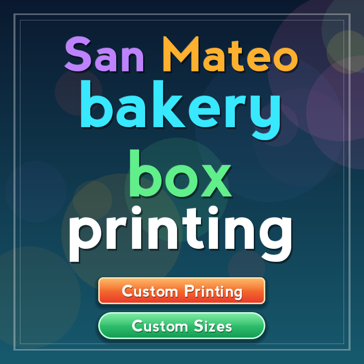 San Mateo bakery box printing