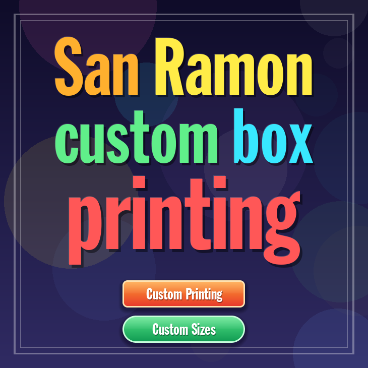 San Ramon custom box printing