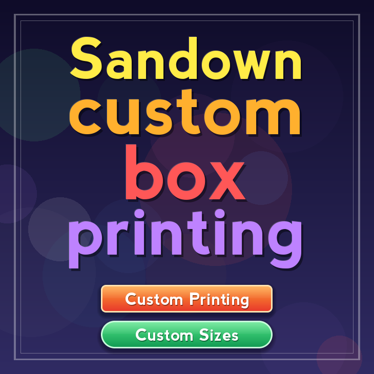 Sandown custom box printing