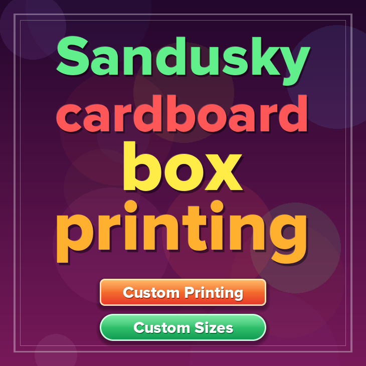 Sandusky cardboard box printing