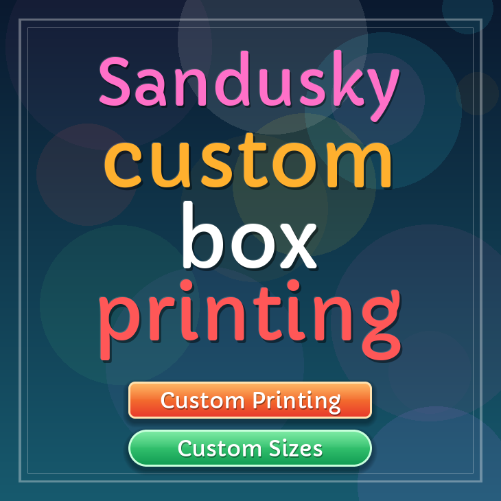 Sandusky custom box printing