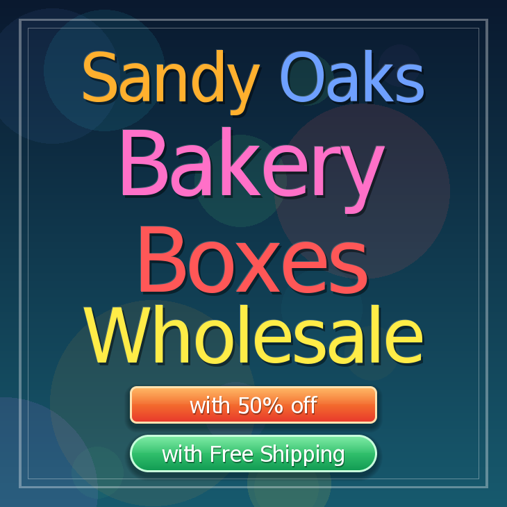 Sandy Oaks bakery boxes