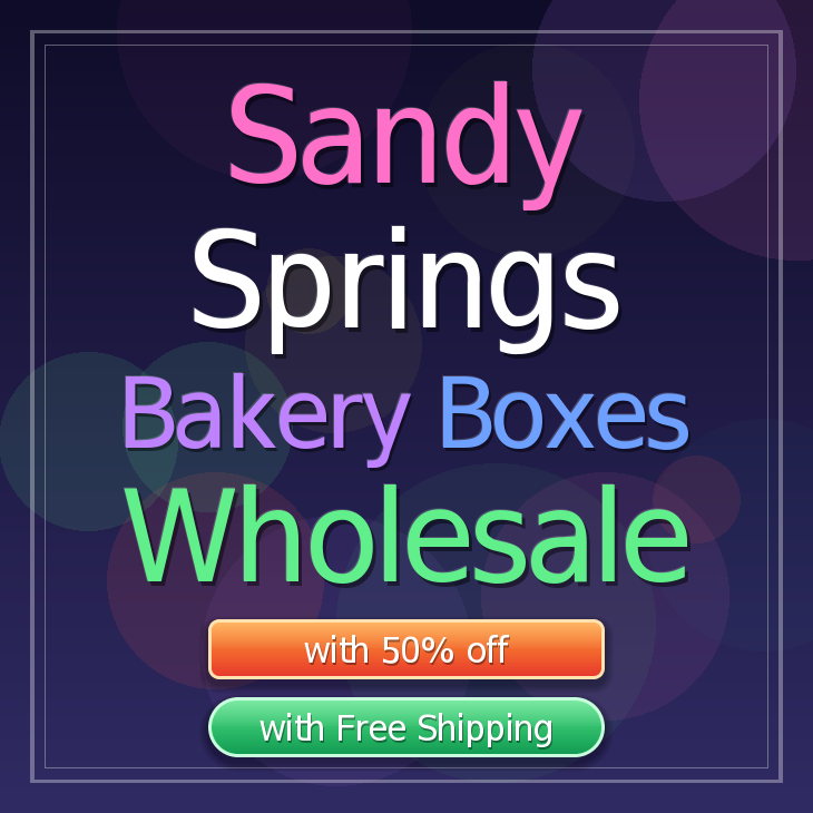 Sandy Springs bakery boxes