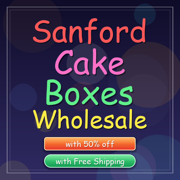 Sanford cake boxes