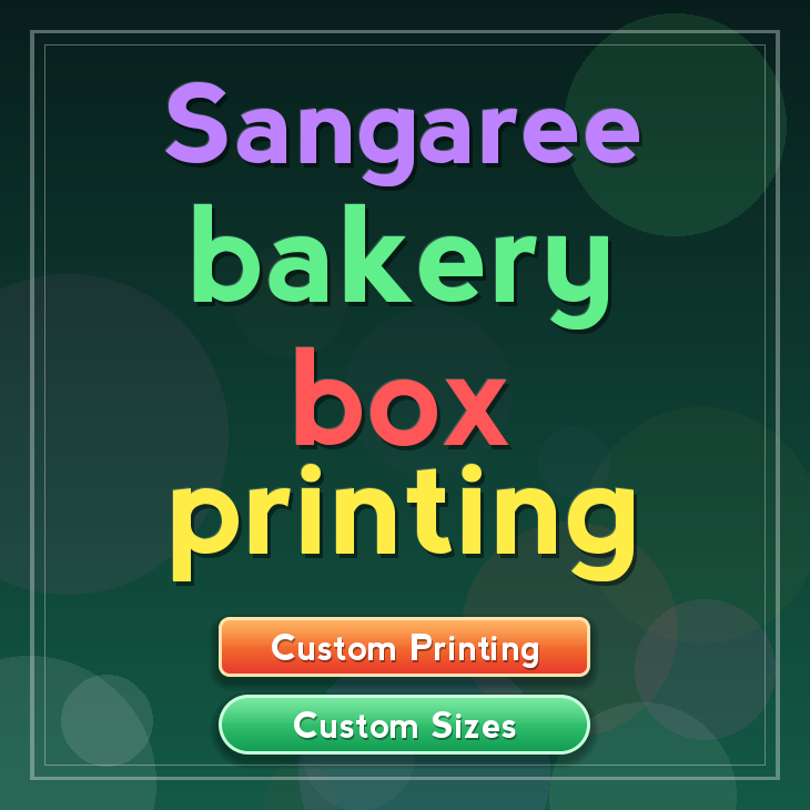 Sangaree bakery box printing