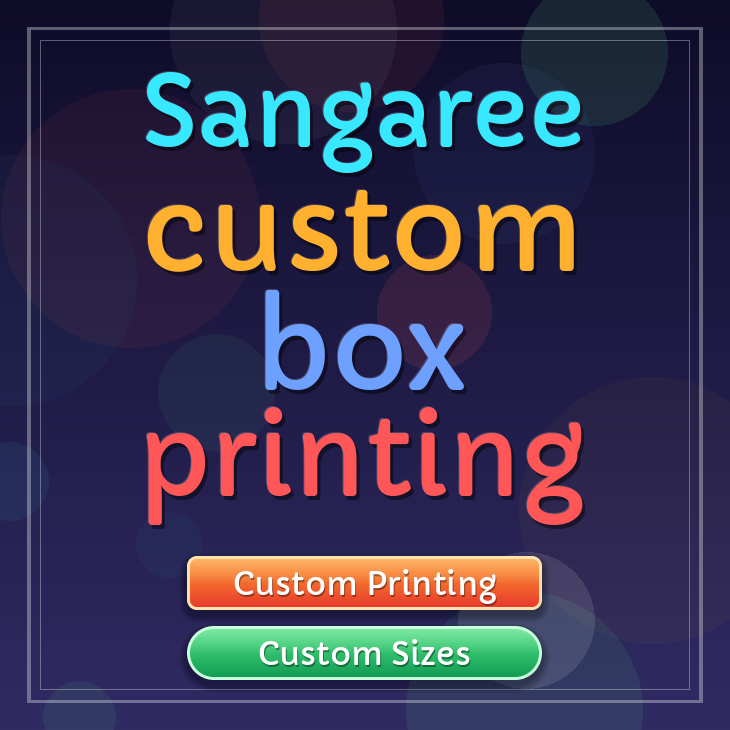 Sangaree custom box printing