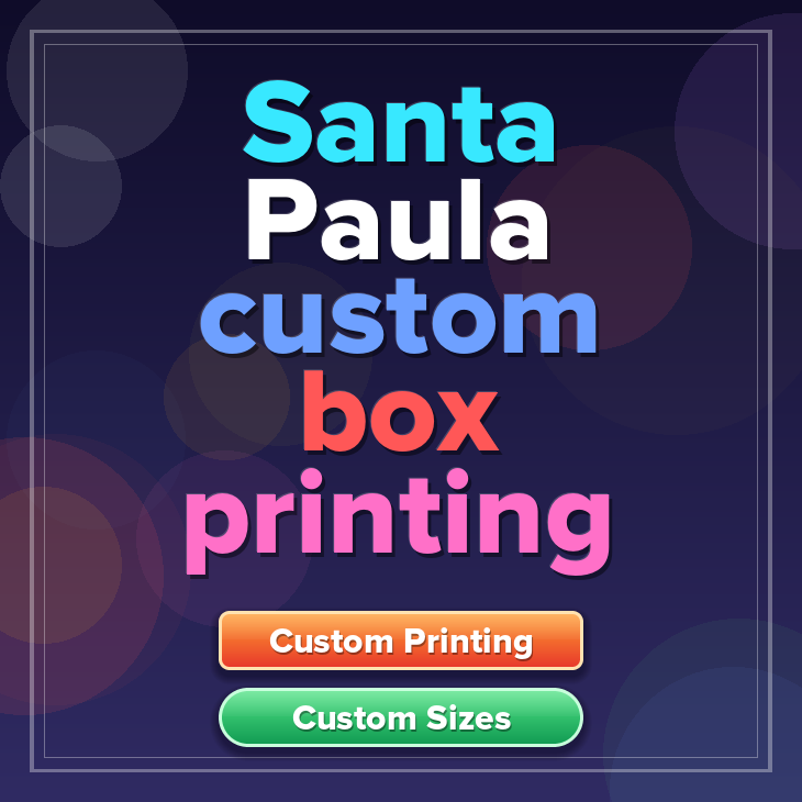 Santa Paula custom box printing