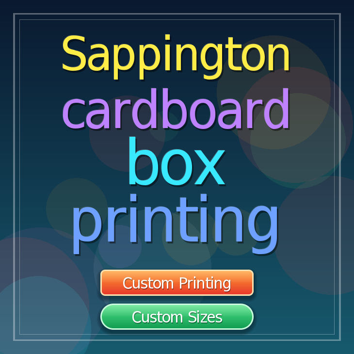 Sappington cardboard box printing